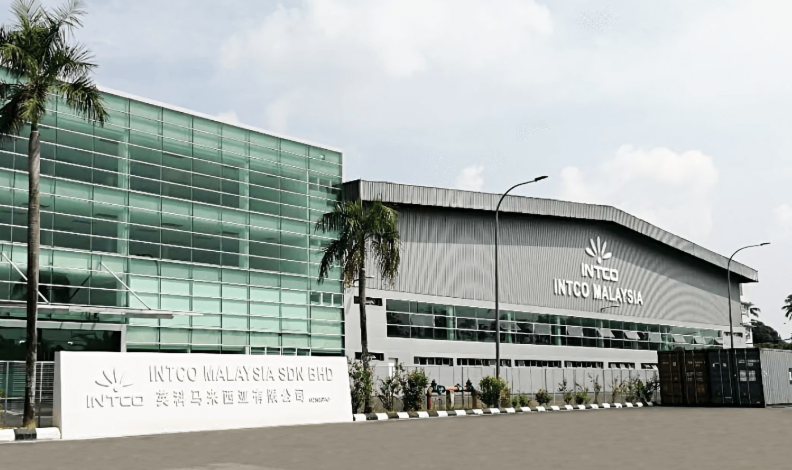 INTCO Plastics Malaysia Factory, dedicated to sustainable plastic recycling and production.